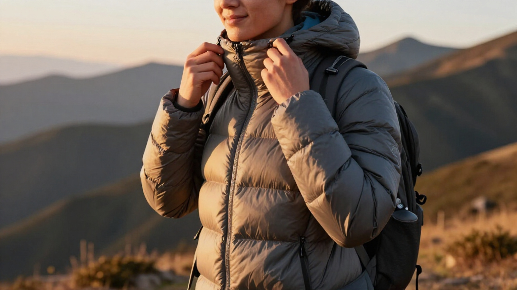 ultralight packable down jacket
