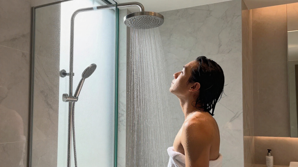 rainfall shower panel tower system