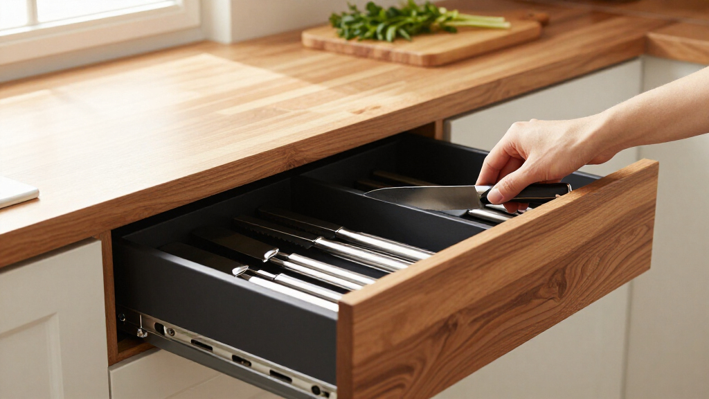 in drawer knife organizers