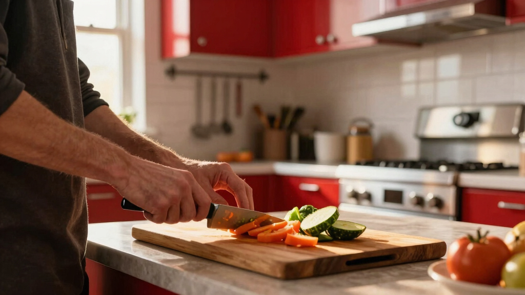 best red kitchen decor