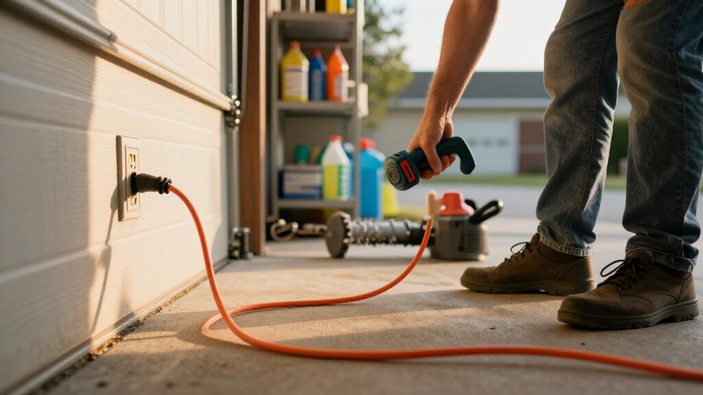 best extension cords for garage cleaning tools