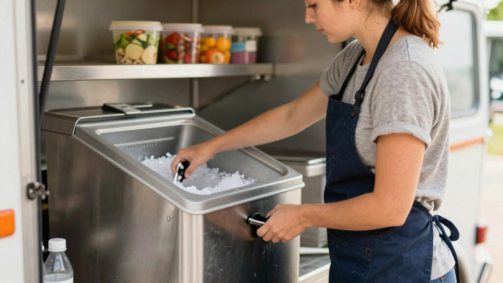 best ice makers with storage bin for food trucks