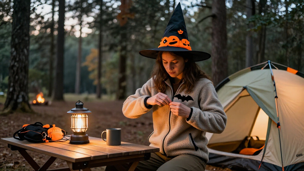 Halloween camping costume accessories