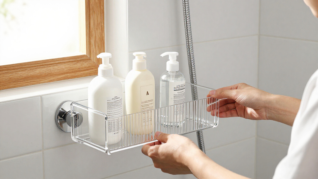 best renter-friendly bathroom storage