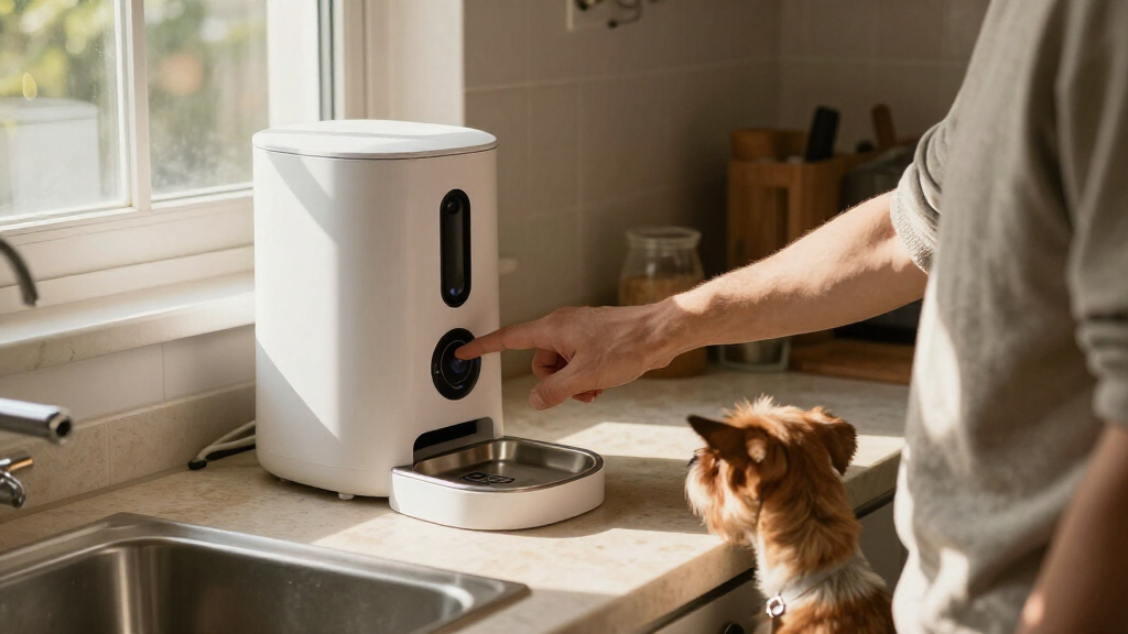 smart pet feeders with cameras