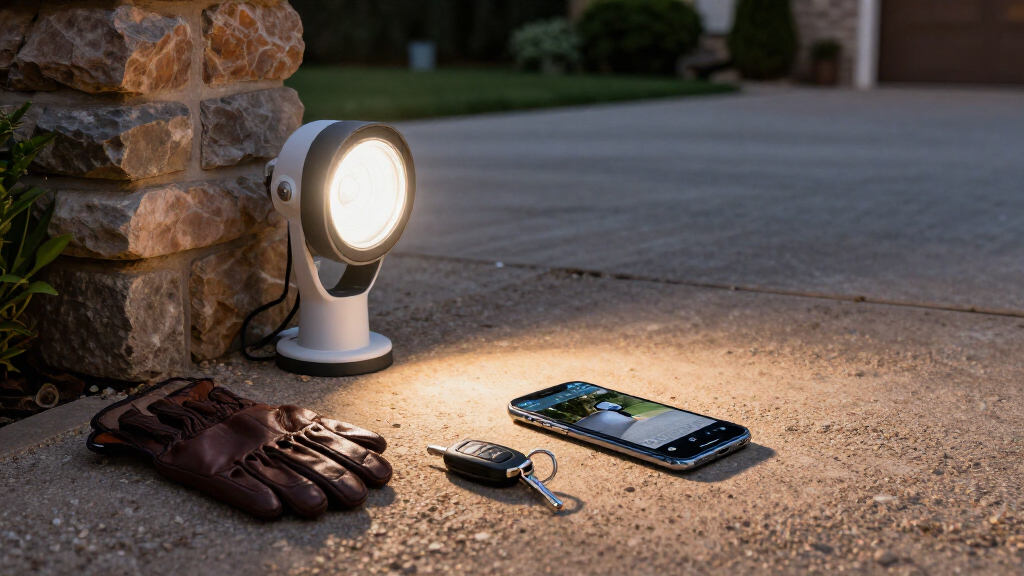 outdoor floodlight camera for driveway