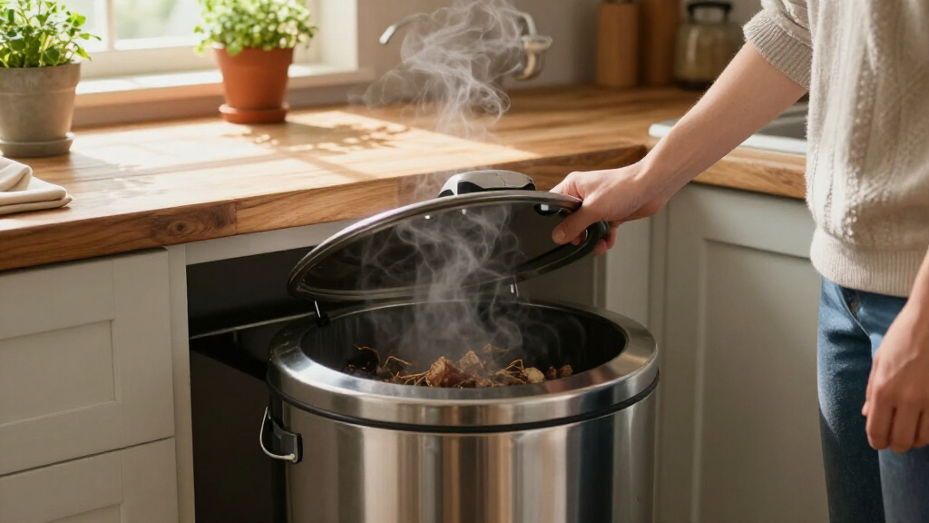trash cans with odor control