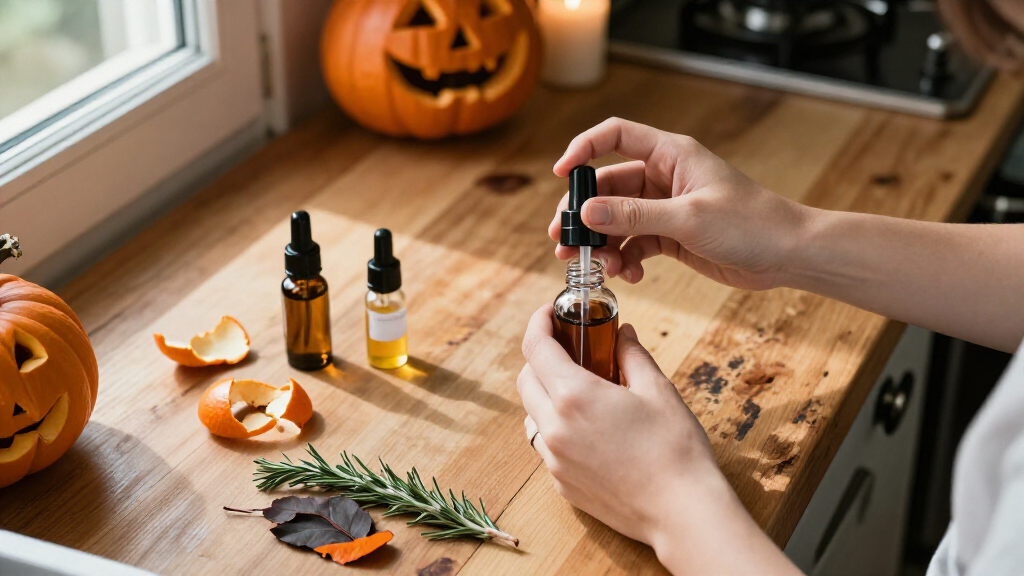 essential oil Halloween room sprays