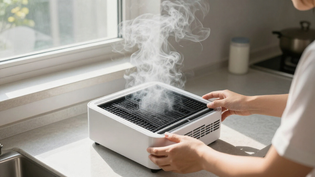 air purifier with carbon filter heavy smoke