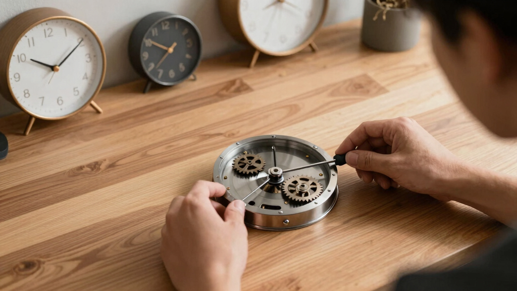 best metal wall clocks