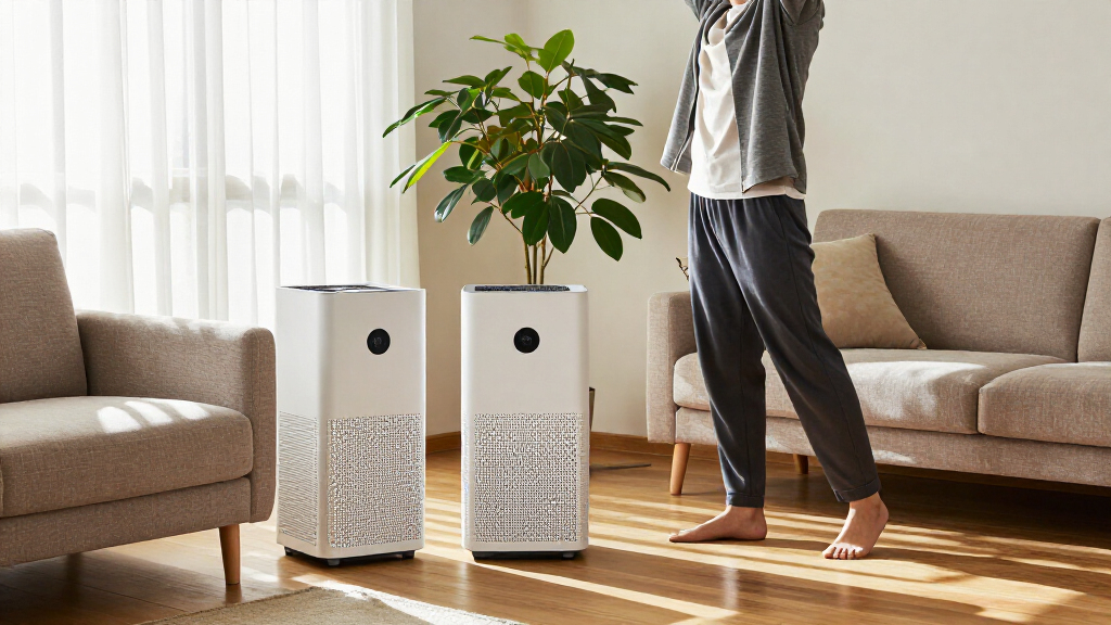hepa purifier for openplan living area
