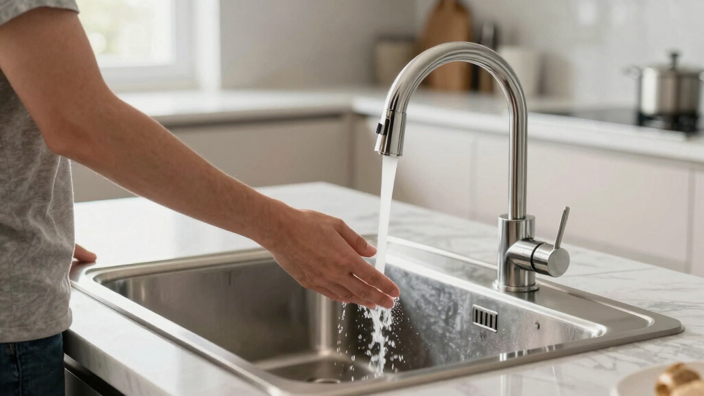 touchless kitchen faucets