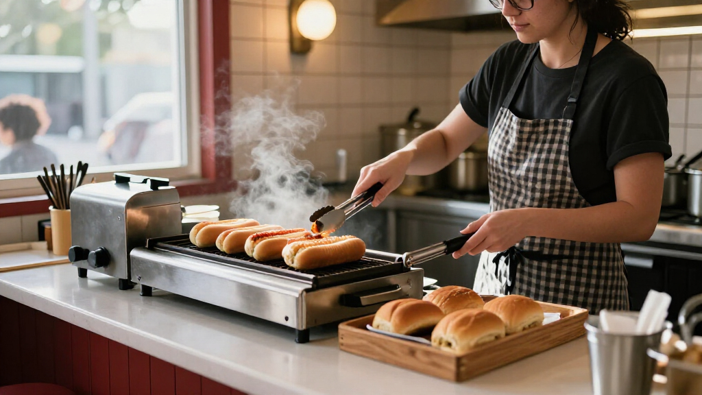 electric hot dog rollers