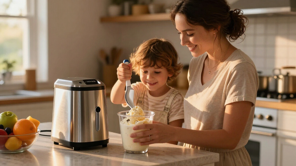 compact ice cream maker