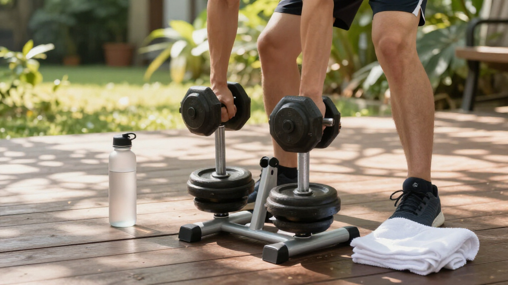 best selectorized dumbbell sets with stand