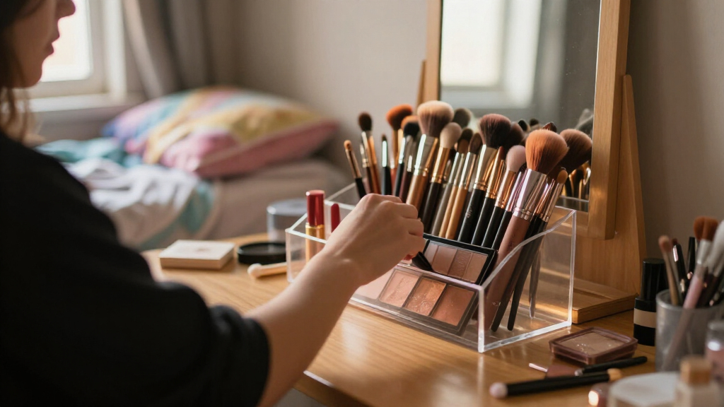 makeup organizers for dorm rooms