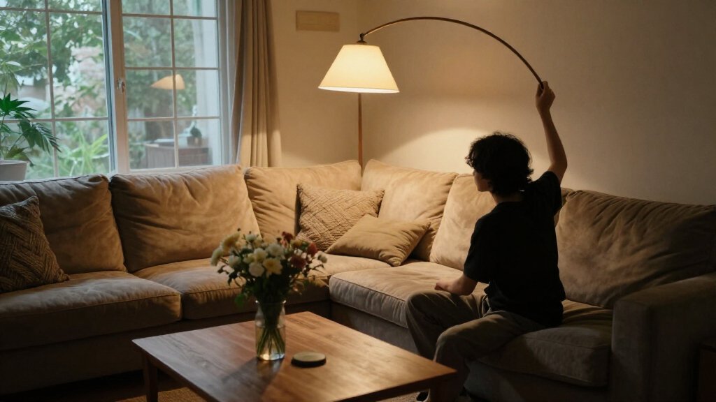 best arc floor lamp for sectional sofa