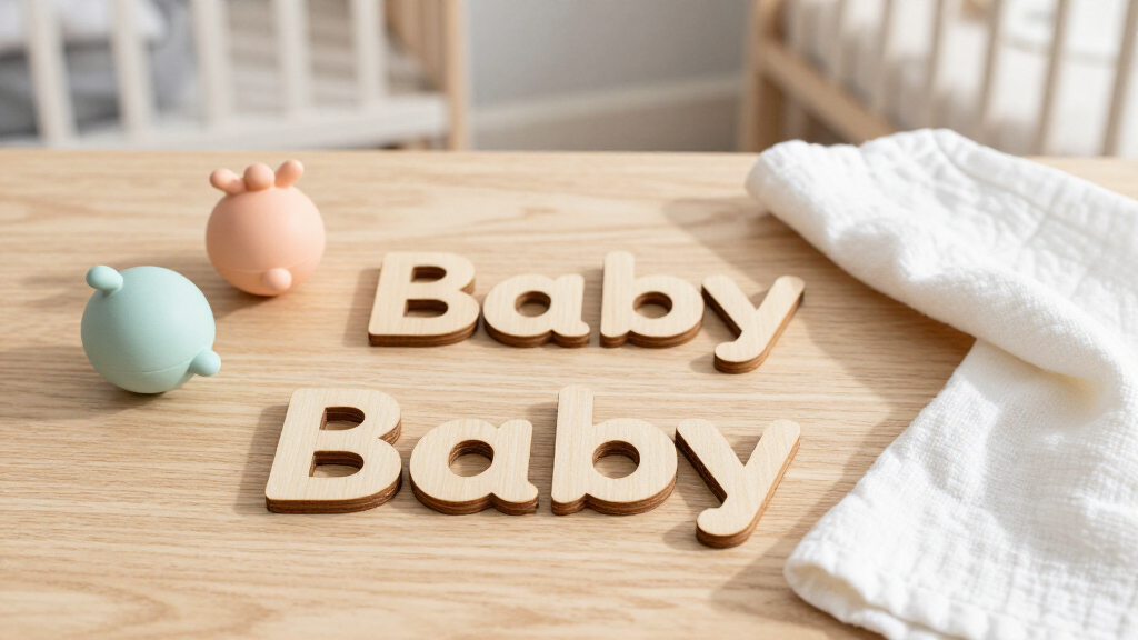 best wooden baby name plaques
