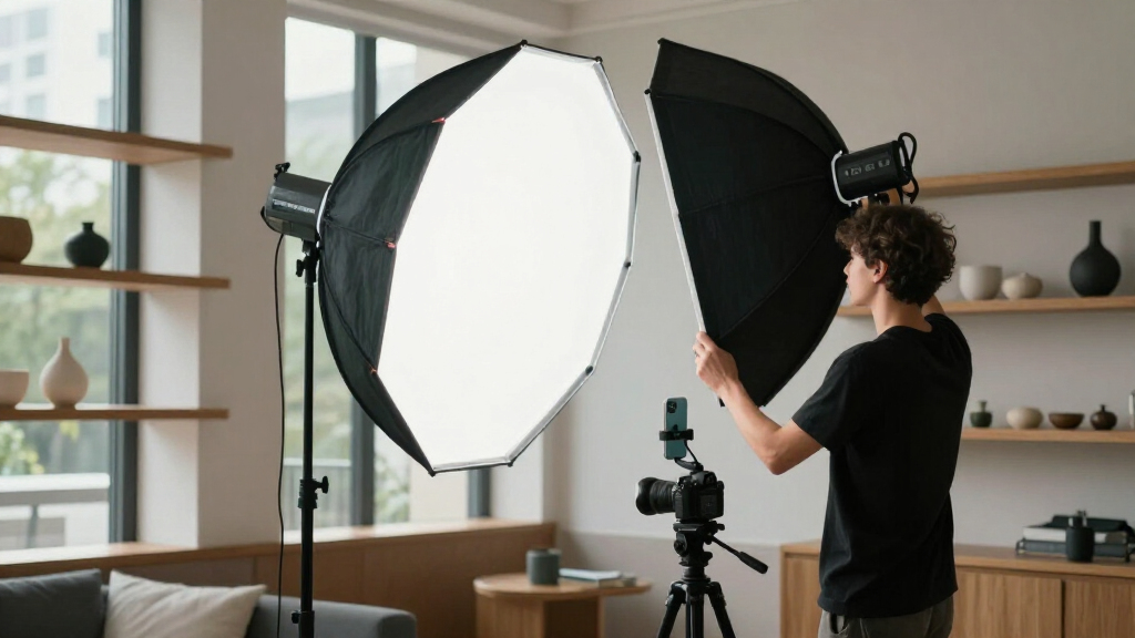 studio lighting kit for product photos