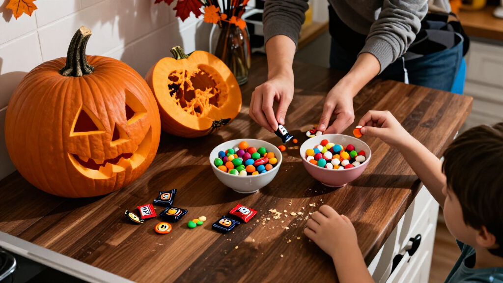 low-sugar Halloween candy