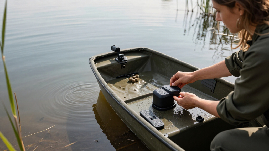 professional carp fishing bait boat