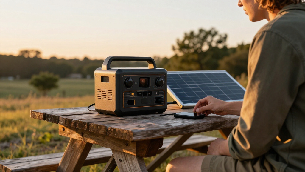 portable power station for off grid living