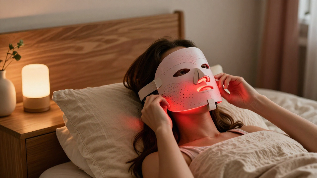 red light therapy mask