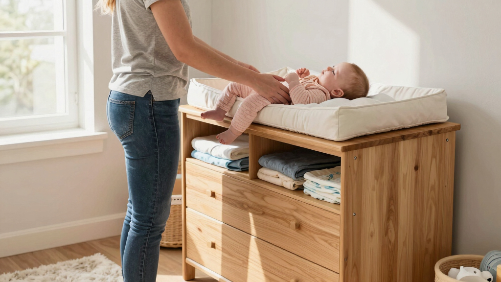 best baby dressers with changing table