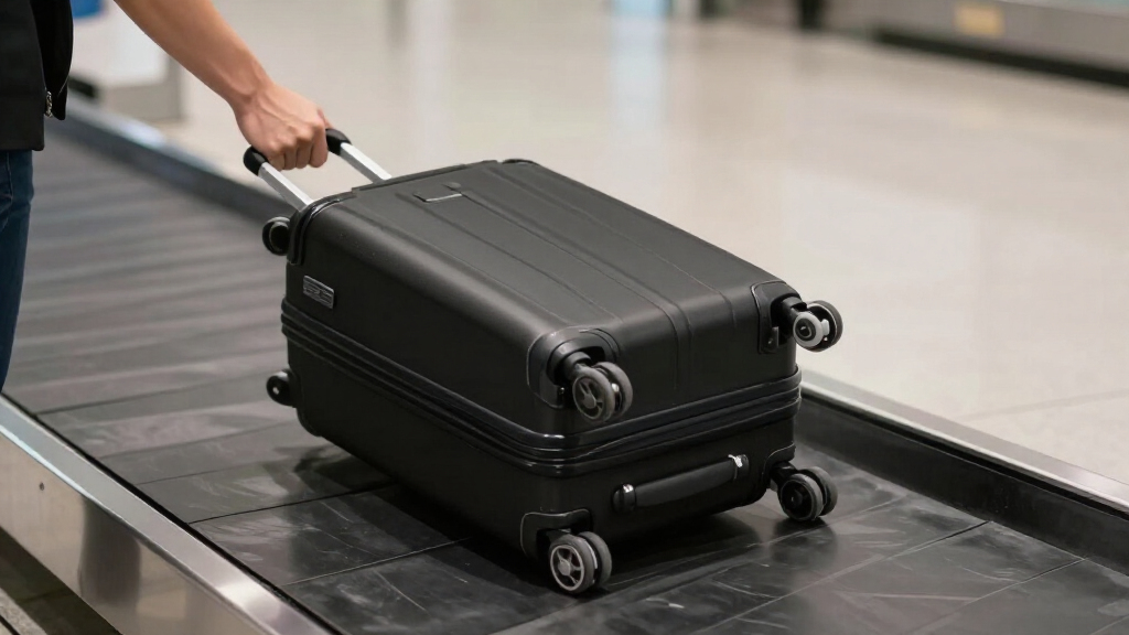 carry on spinner suitcase lightweight