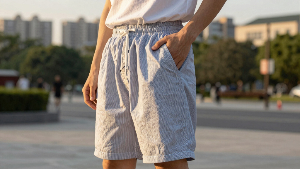 best seersucker track pants and shorts