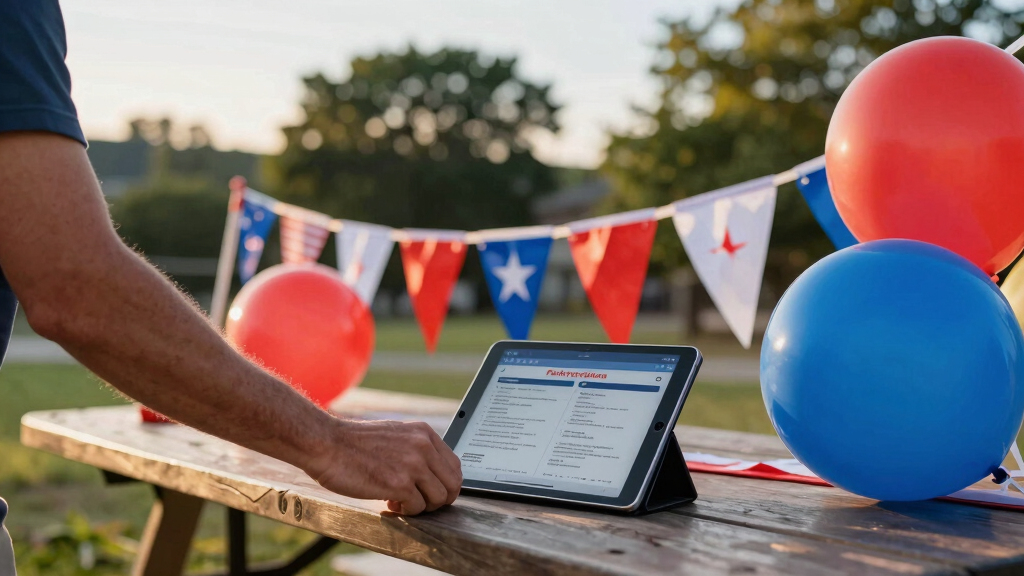 patriotic party planning tools