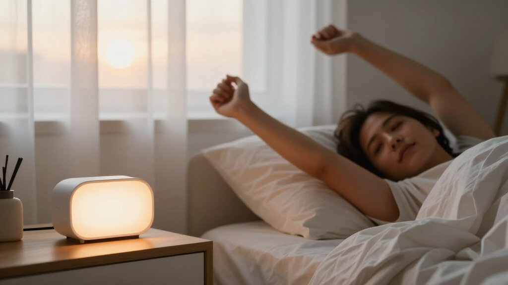 best sunrise alarm clock with light therapy