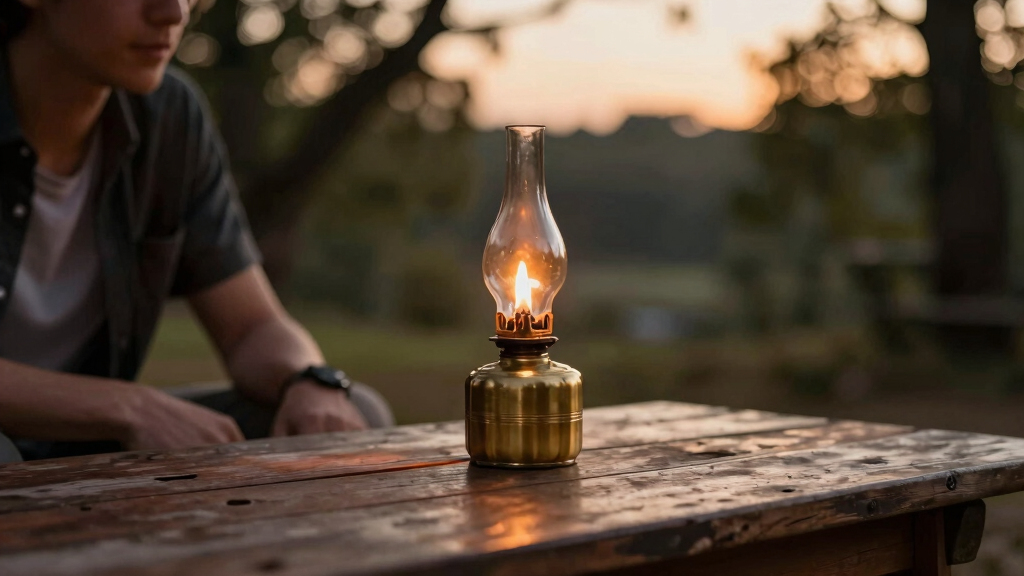 oil lamp