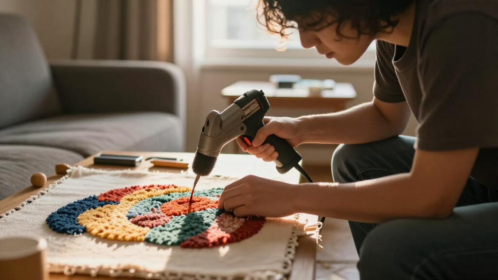 best loop pile tufting gun for wall art