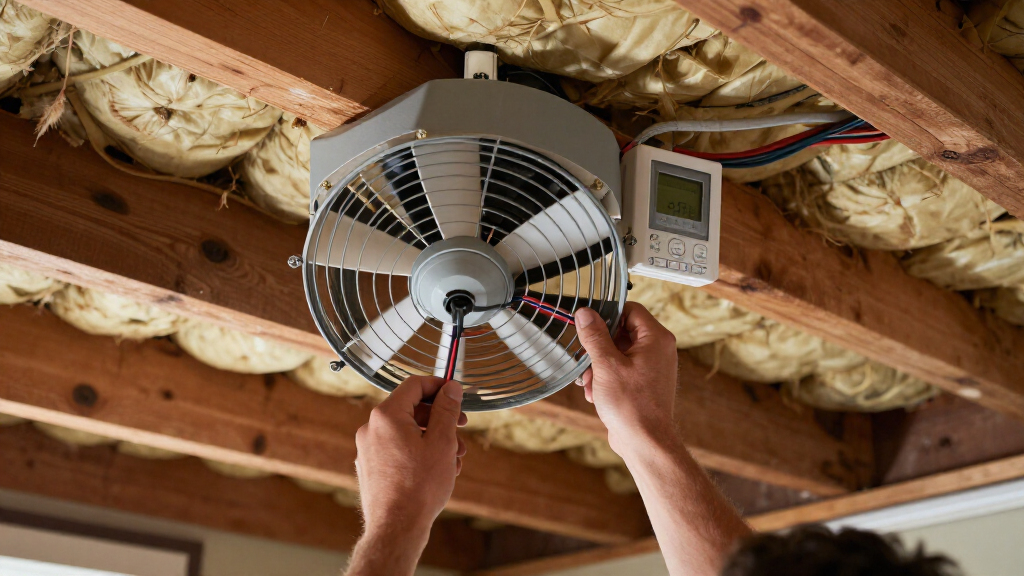 best attic fans with thermostat