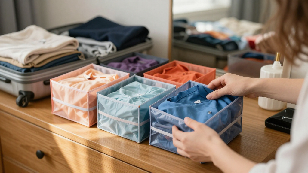 packing cubes for organized travel