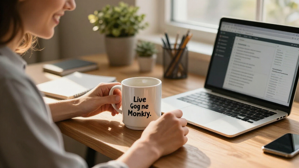 motivational quote desk accessories