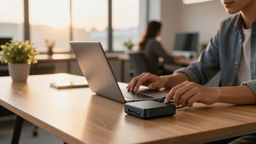 best laptop docking station for hot-desking offices