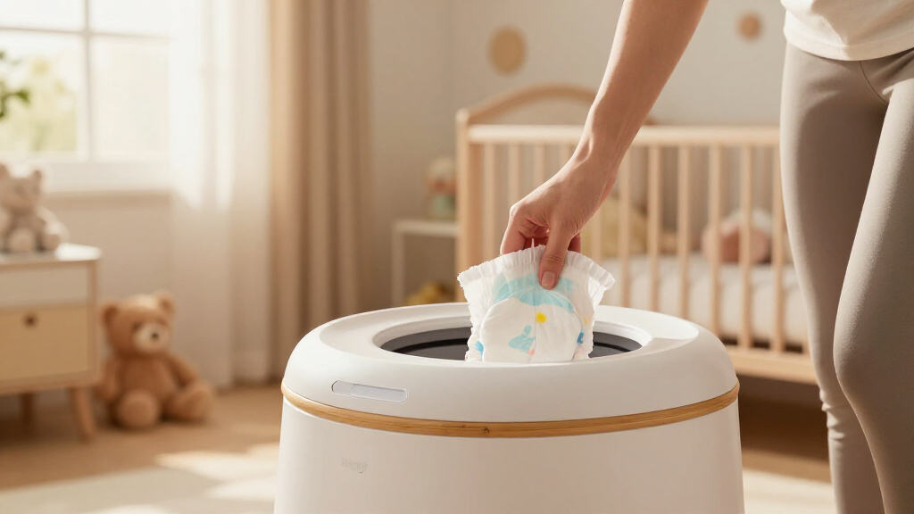 premium baby diaper pail systems