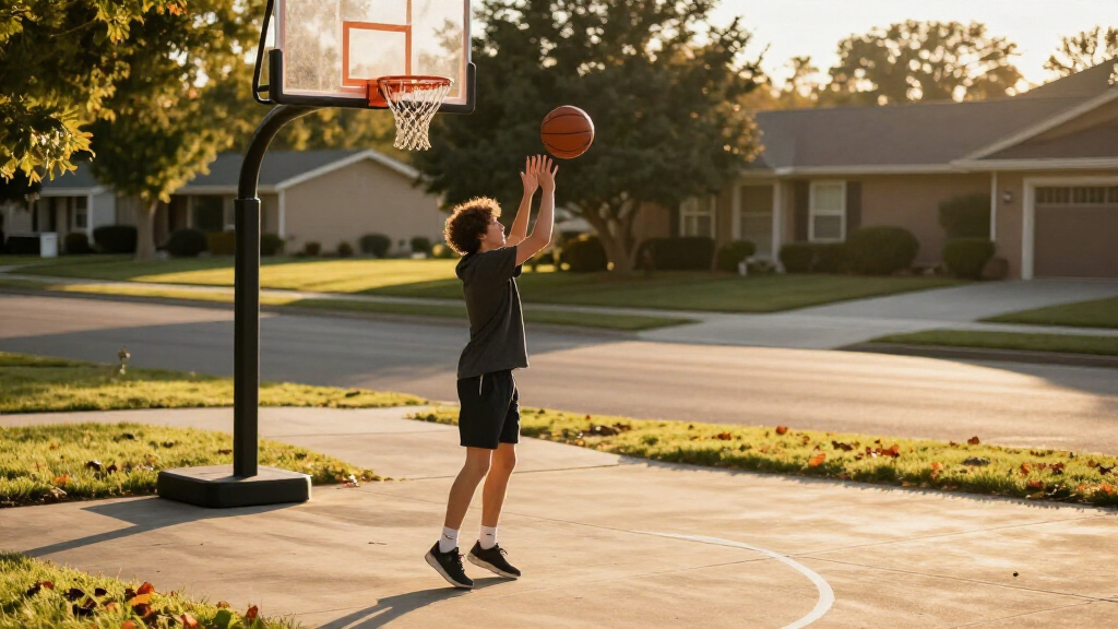 portable basketball hoops