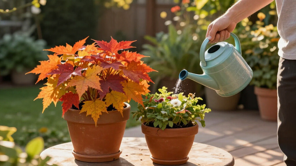 best fall container plants