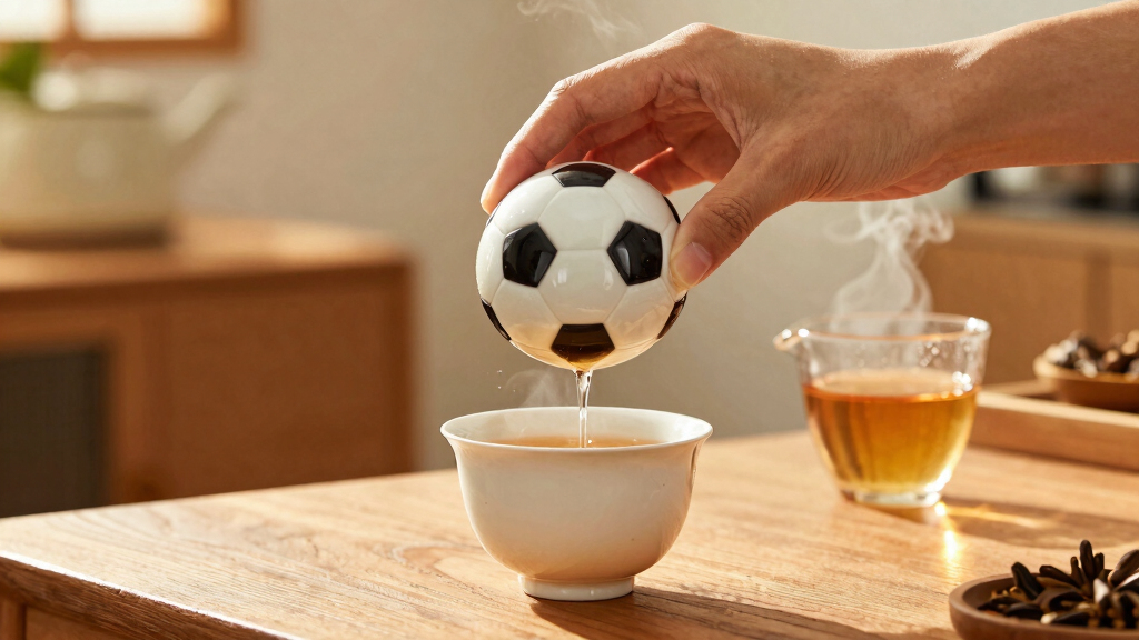 world cup themed tea infusers