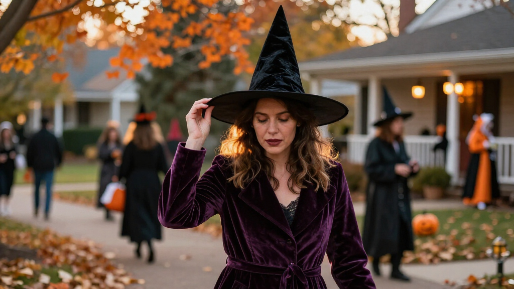 Halloween witch hats for women