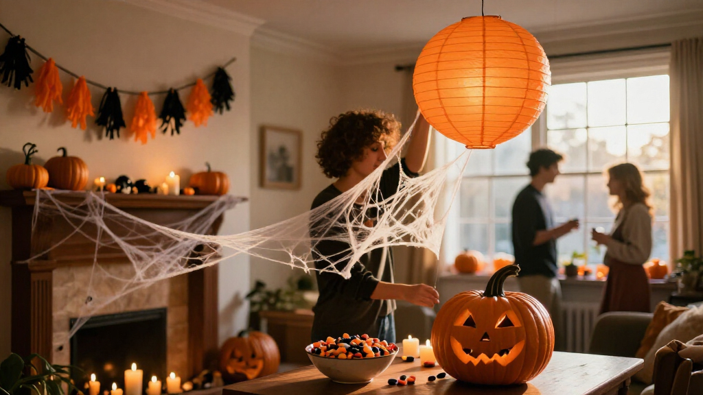 Halloween party decorations