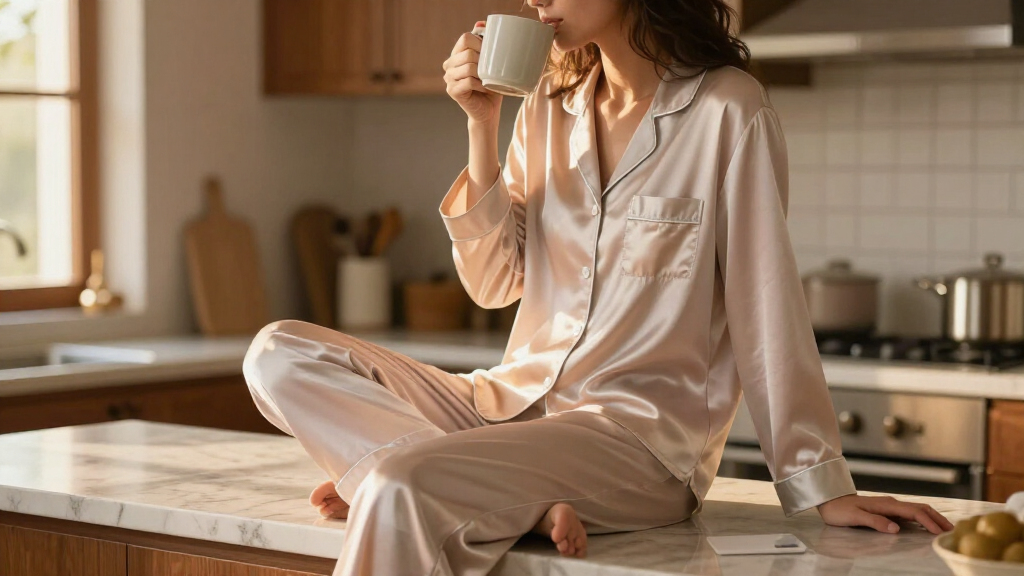 premium silk pajama sets