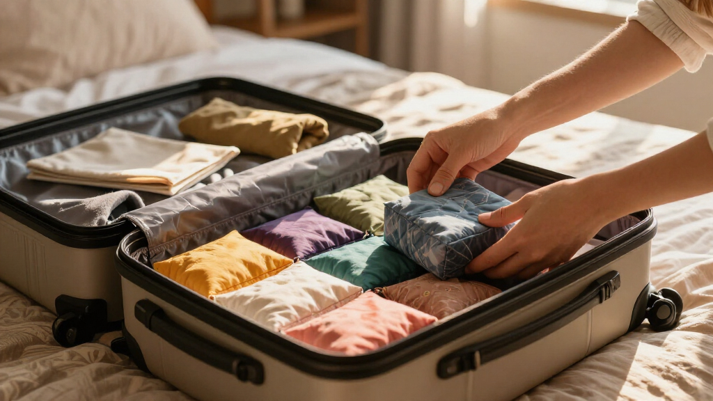 packing cubes for organization