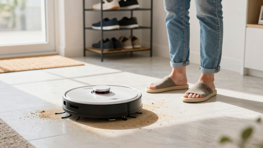 best robot vacuum for sand and entryway grit