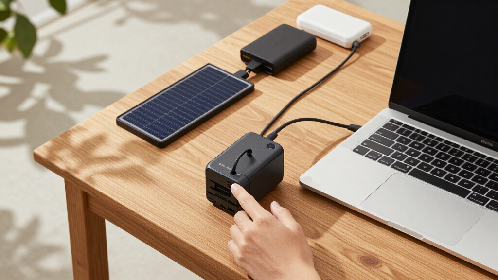 solar-powered portable laptop chargers