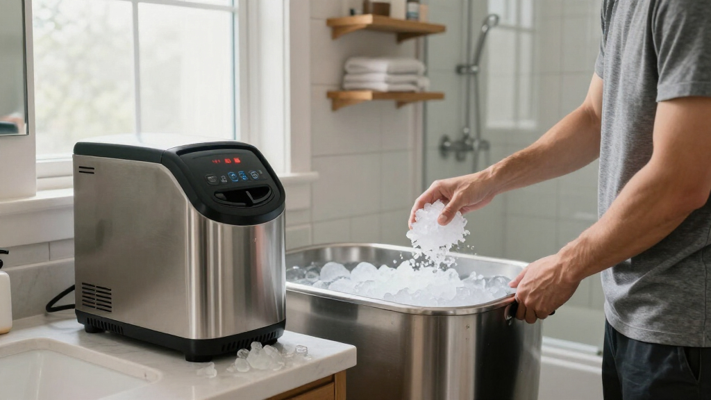commercial ice maker for home ice bath