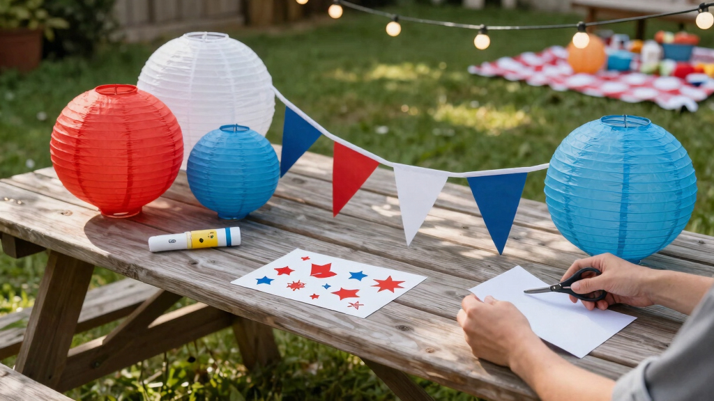 patriotic outdoor party supplies